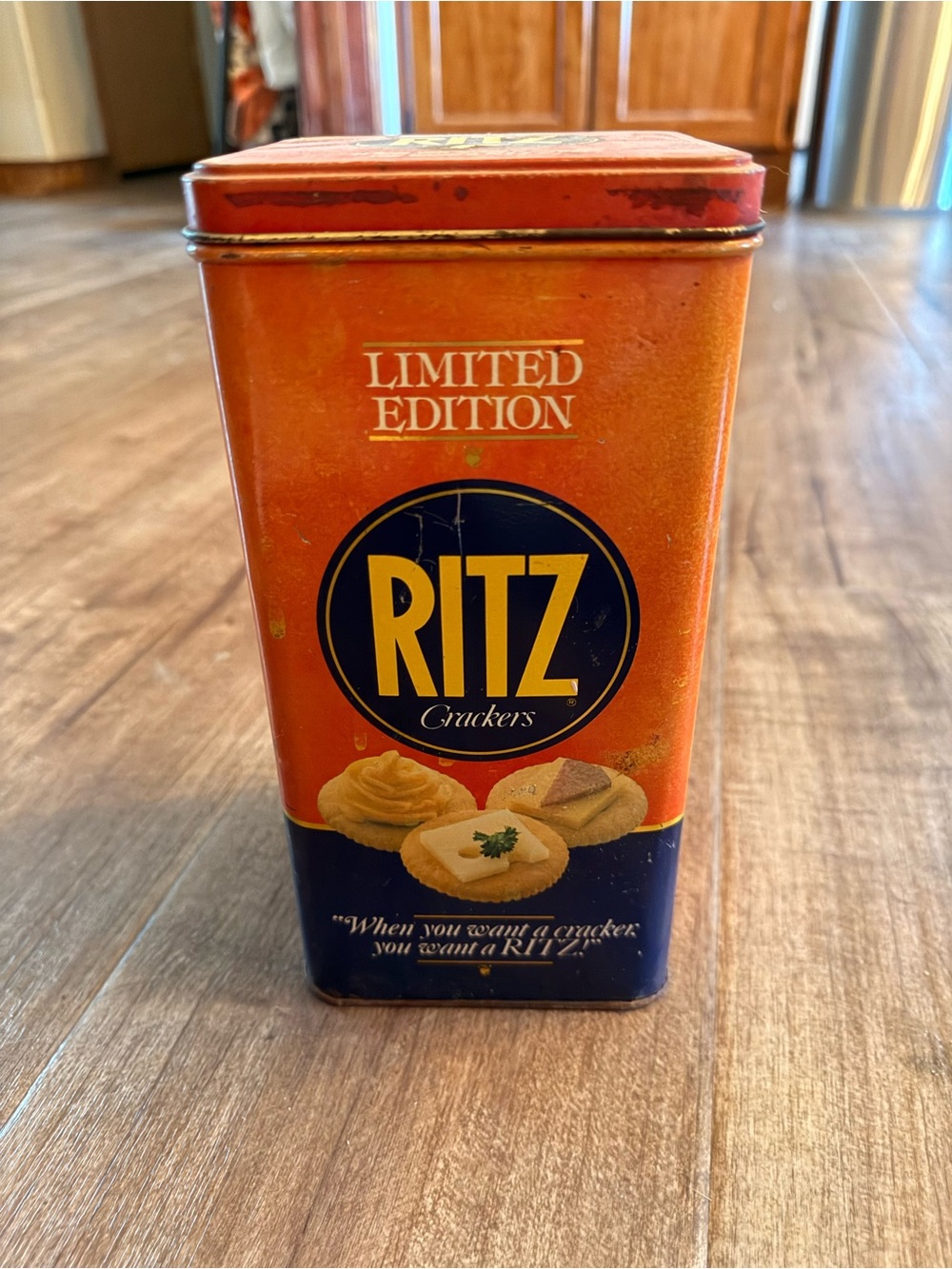 Ritz Limited Edition Orange Metal Tin - RITZ